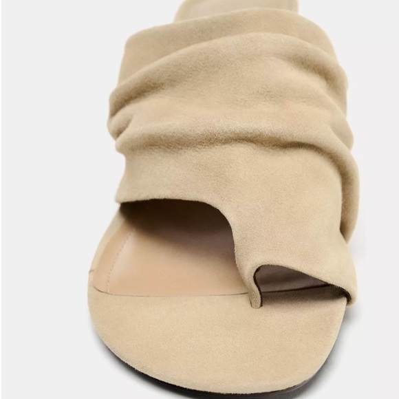 Zara suede heel sandals - Picture 3 of 6